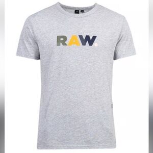 G RAW grey heather nister shirt sz XL